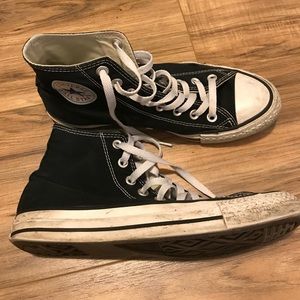Converse all stars black/white